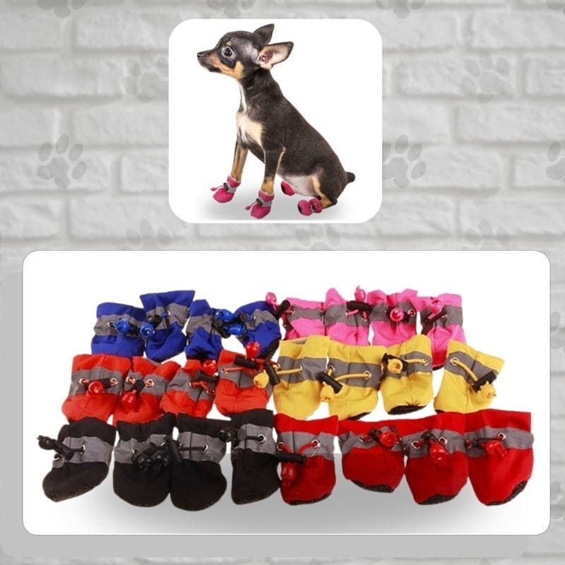 Zapatos impermeables antideslizantes para mascotas